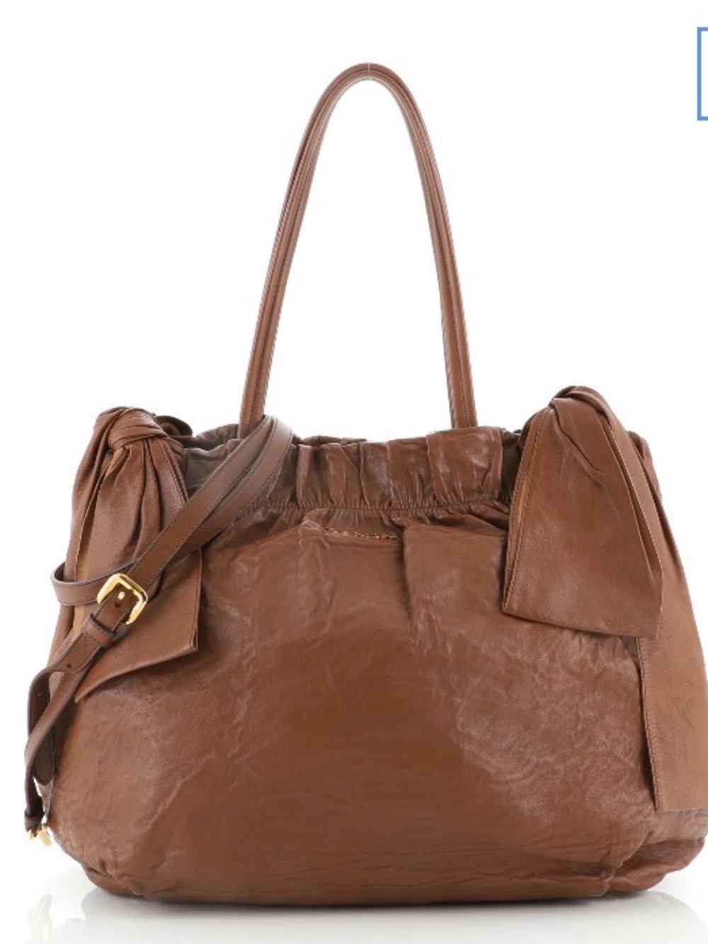 Prada Leather Tote - like new, never used